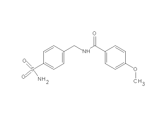 N-[4-(aminosulfonyl)benzyl]-4-methoxybenzamide