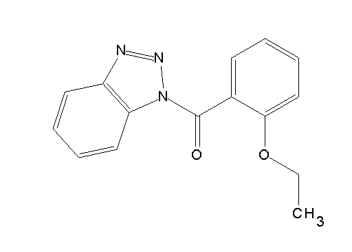1-(2-ethoxybenzoyl)-1H-1,2,3-benzotriazole 1-(2-ethoxybenzoyl)-1H-1,2,3-benzotriazole