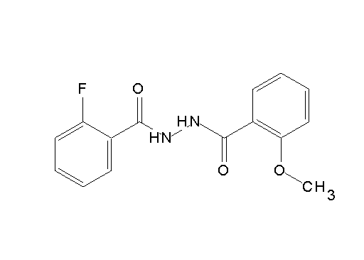 2-fluoro-N'-(2-methoxybenzoyl)benzohydrazide