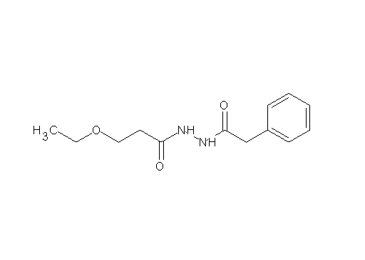 3-ethoxy-N'-(phenylacetyl)propanohydrazide