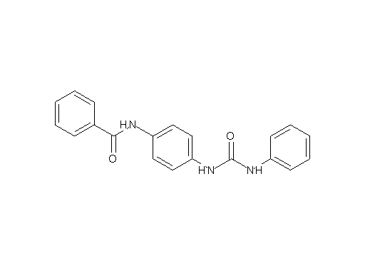 N-{4-[(anilinocarbonyl)amino]phenyl}benzamide
