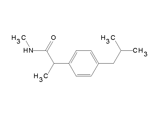 2-(4-isobutylphenyl)-N-methylpropanamide