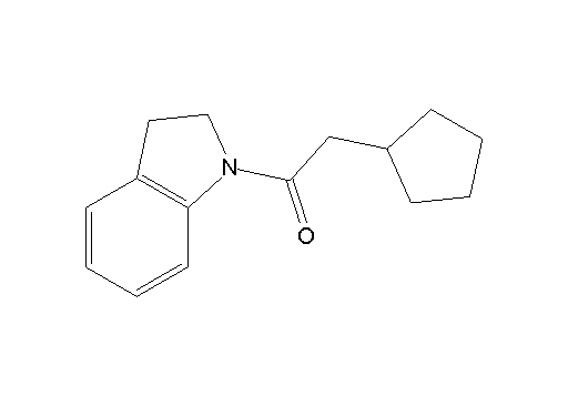 1-(cyclopentylacetyl)indoline