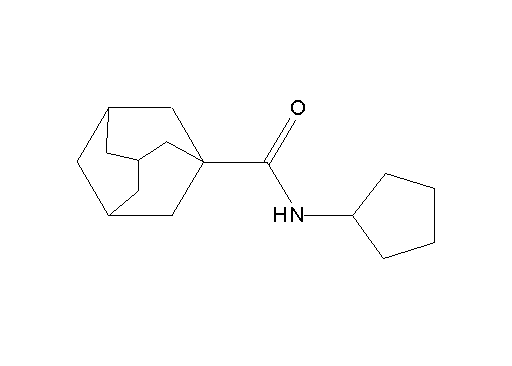 N-cyclopentyl-1-adamantanecarboxamide