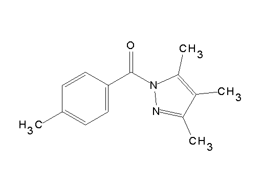 3,4,5-trimethyl-1-(4-methylbenzoyl)-1H-pyrazole
