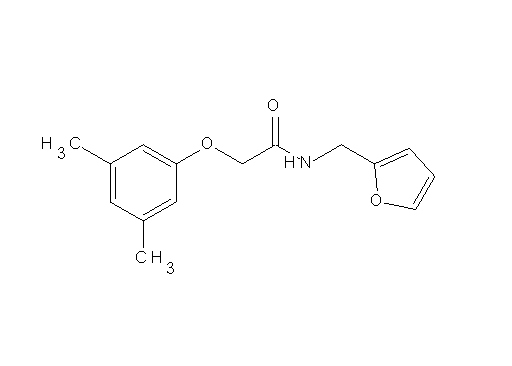 2-(3,5-dimethylphenoxy)-N-(2-furylmethyl)acetamide