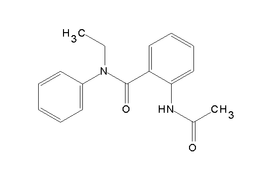 2-(acetylamino)-N-ethyl-N-phenylbenzamide