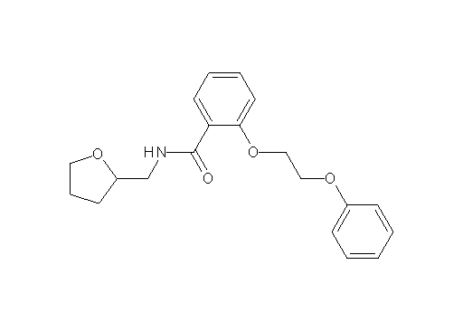 2-(2-phenoxyethoxy)-N-(tetrahydro-2-furanylmethyl)benzamide
