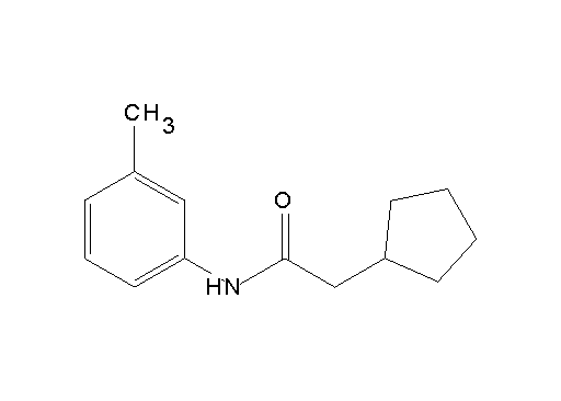 2-cyclopentyl-N-(3-methylphenyl)acetamide
