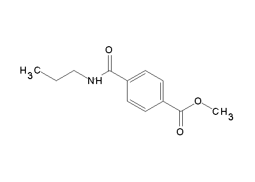 methyl 4-[(propylamino)carbonyl]benzoate
