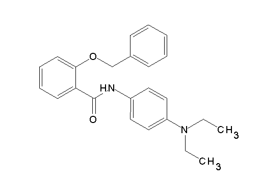2-(benzyloxy)-N-[4-(diethylamino)phenyl]benzamide