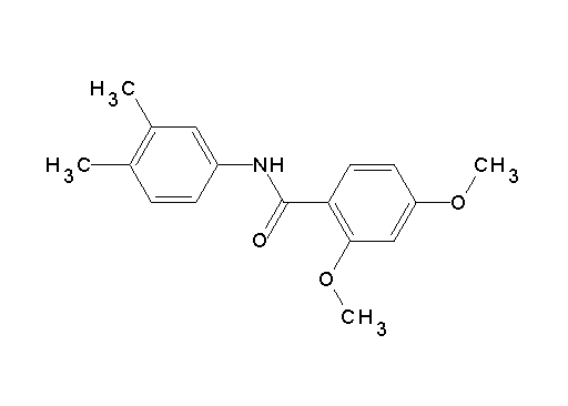 N-(3,4-dimethylphenyl)-2,4-dimethoxybenzamide