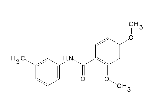 2,4-dimethoxy-N-(3-methylphenyl)benzamide