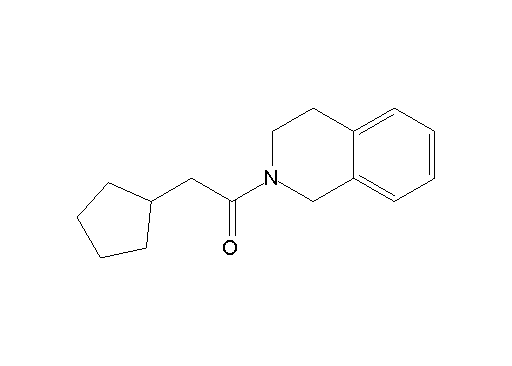 2-(cyclopentylacetyl)-1,2,3,4-tetrahydroisoquinoline