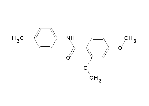 2,4-dimethoxy-N-(4-methylphenyl)benzamide - Click Image to Close