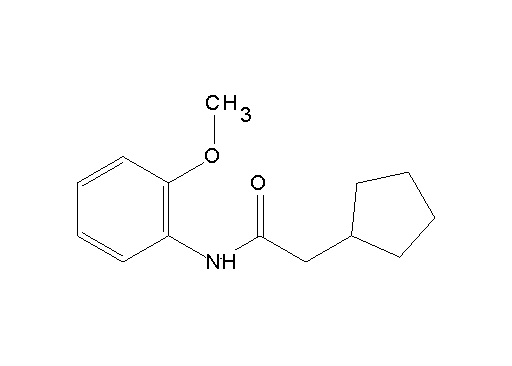 2-cyclopentyl-N-(2-methoxyphenyl)acetamide