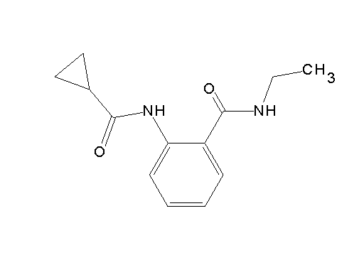 2-[(cyclopropylcarbonyl)amino]-N-ethylbenzamide - Click Image to Close