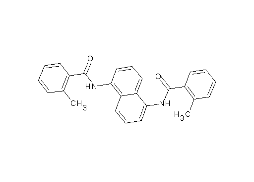 N,N'-1,5-naphthalenediylbis(2-methylbenzamide)