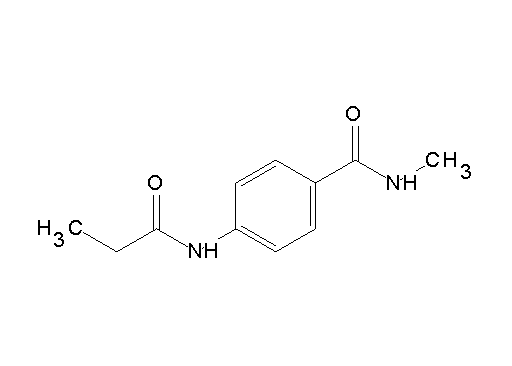 N-methyl-4-(propionylamino)benzamide
