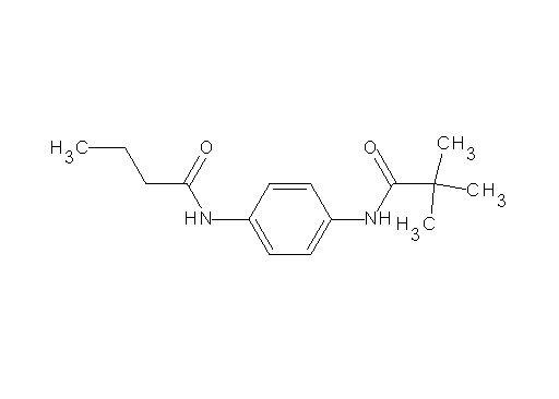 N-{4-[(2,2-dimethylpropanoyl)amino]phenyl}butanamide - Click Image to Close