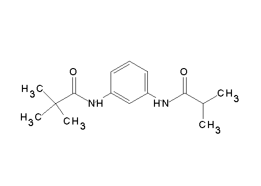 N-[3-(isobutyrylamino)phenyl]-2,2-dimethylpropanamide