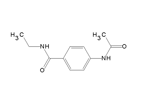 4-(acetylamino)-N-ethylbenzamide