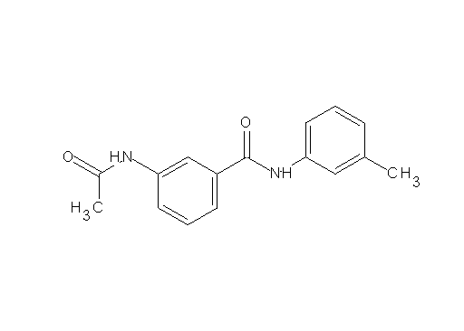 3-(acetylamino)-N-(3-methylphenyl)benzamide