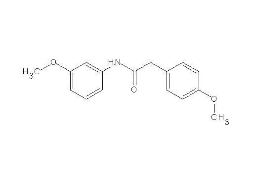 N-(3-methoxyphenyl)-2-(4-methoxyphenyl)acetamide