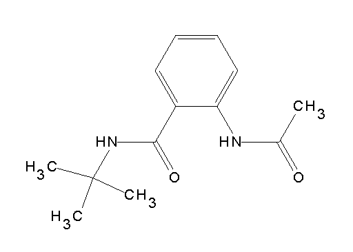 2-(acetylamino)-N-(tert-butyl)benzamide