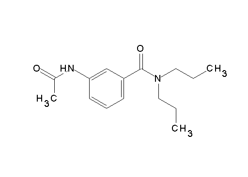 3-(acetylamino)-N,N-dipropylbenzamide