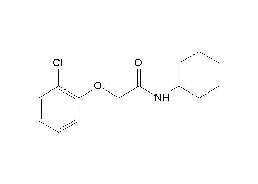 2-(2-chlorophenoxy)-N-cyclohexylacetamide