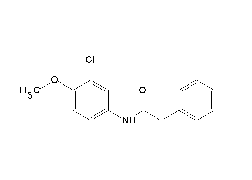 N-(3-chloro-4-methoxyphenyl)-2-phenylacetamide