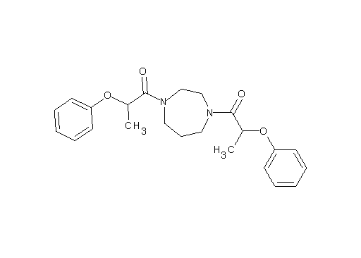 1,4-bis(2-phenoxypropanoyl)-1,4-diazepane