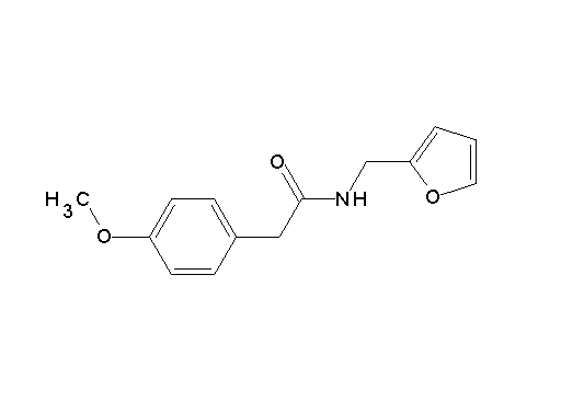 N-(2-furylmethyl)-2-(4-methoxyphenyl)acetamide