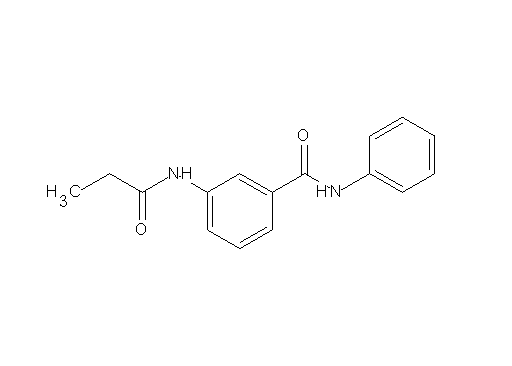 N-phenyl-3-(propionylamino)benzamide