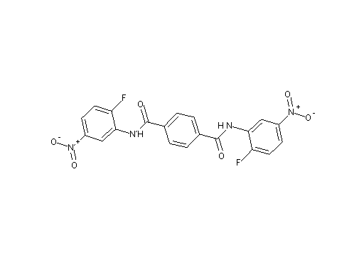 N,N'-bis(2-fluoro-5-nitrophenyl)terephthalamide