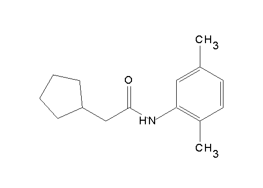 2-cyclopentyl-N-(2,5-dimethylphenyl)acetamide