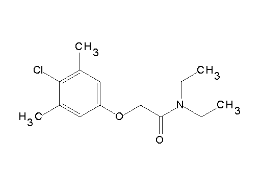 2-(4-chloro-3,5-dimethylphenoxy)-N,N-diethylacetamide