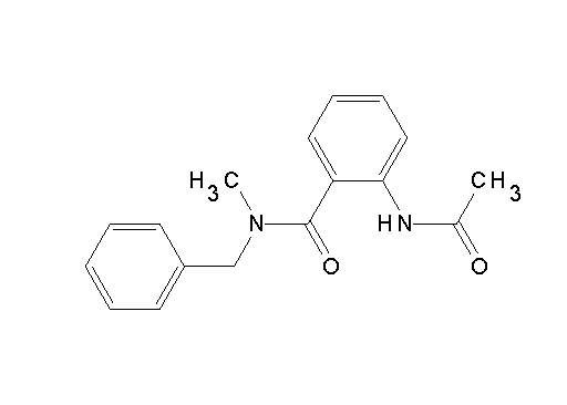 2-(acetylamino)-N-benzyl-N-methylbenzamide