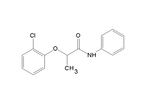 2-(2-chlorophenoxy)-N-phenylpropanamide 2-(2-chlorophenoxy)-N-phenylpropanamide