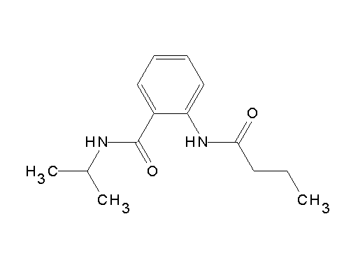 2-(butyrylamino)-N-isopropylbenzamide