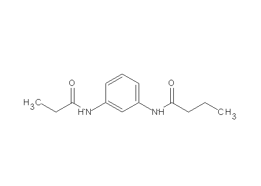 N-[3-(propionylamino)phenyl]butanamide