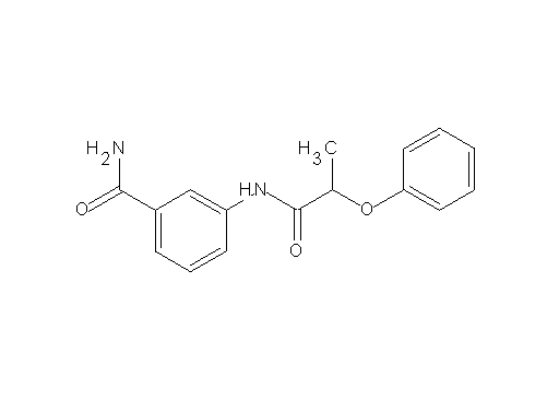 3-[(2-phenoxypropanoyl)amino]benzamide