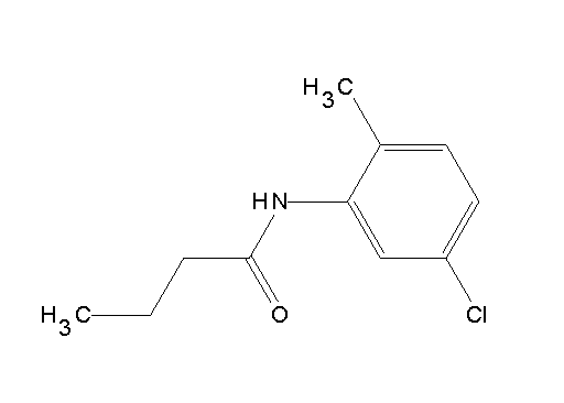 N-(5-chloro-2-methylphenyl)butanamide