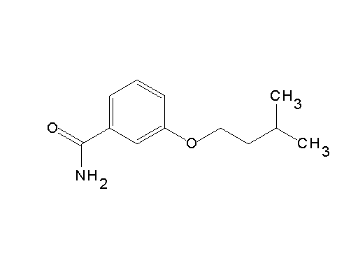 3-(3-methylbutoxy)benzamide