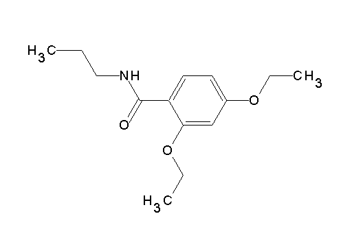 2,4-diethoxy-N-propylbenzamide