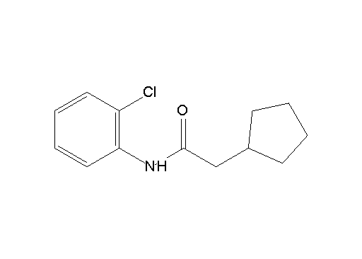 N-(2-chlorophenyl)-2-cyclopentylacetamide - Click Image to Close