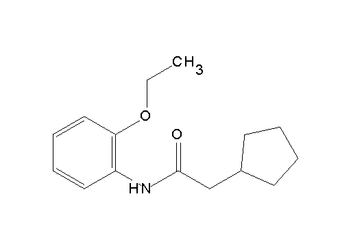 2-cyclopentyl-N-(2-ethoxyphenyl)acetamide