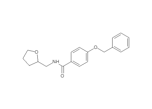 4-(benzyloxy)-N-(tetrahydro-2-furanylmethyl)benzamide