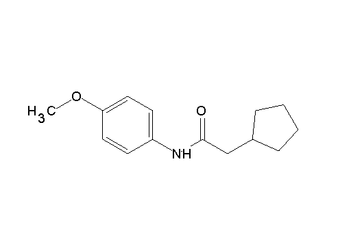 2-cyclopentyl-N-(4-methoxyphenyl)acetamide